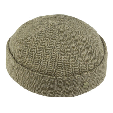 Dockermütze Seide Herringbone UV-Schutz – hochwertige Kopfbedeckung von Fiebig bei Hut Factory Schweiz