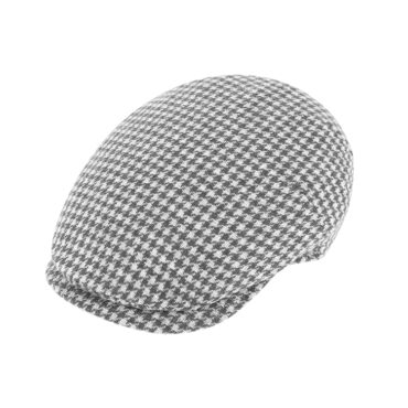 Flatcap Wolle Hahnentritt – hochwertige Kopfbedeckung von Fiebig bei Hut Factory Schweiz