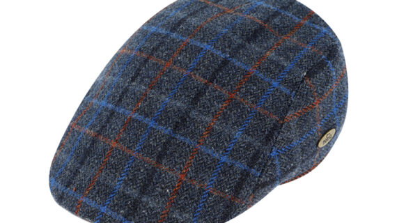 Flatcap Shetlandwolle gemustert – hochwertige Kopfbedeckung von Fiebig bei Hut Factory Schweiz