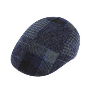 Flatcap Wolle Patchwork – hochwertige Kopfbedeckung von Fiebig bei Hut Factory Schweiz
