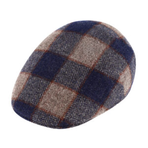 Flatcap Schurwolle Karo – hochwertige Kopfbedeckung von Fiebig bei Hut Factory Schweiz