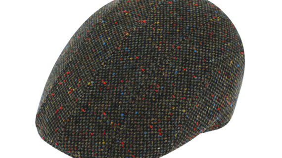 Flatcap Schurwolle gemustert – hochwertige Kopfbedeckung von Fiebig bei Hut Factory Schweiz