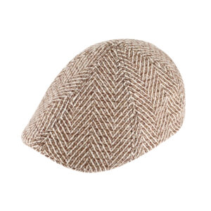 6-Panel Cap herringbone – hochwertige Kopfbedeckung von Fiebig bei Hut Factory Schweiz