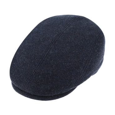 Flatcap Wolle uni mit Steg – hochwertige Kopfbedeckung von Fiebig bei Hut Factory Schweiz