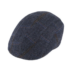 Flatcap Längspanel meliert – hochwertige Kopfbedeckung von Fiebig bei Hut Factory Schweiz