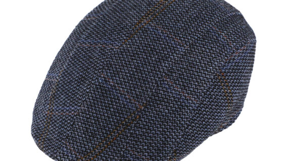 Flatcap Längspanel meliert – hochwertige Kopfbedeckung von Fiebig bei Hut Factory Schweiz