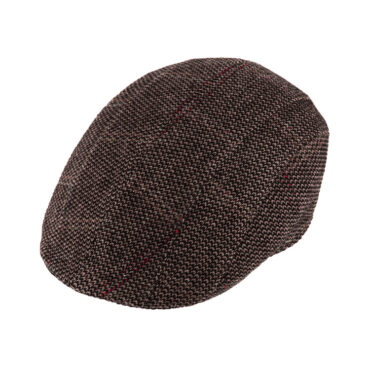 Flatcap Längspanel meliert – hochwertige Kopfbedeckung von Fiebig bei Hut Factory Schweiz