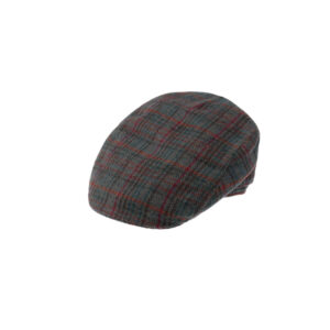 Flatcap Cap Wolle Karo mehrfarbig – hochwertige Kopfbedeckung von Fiebig bei Hut Factory Schweiz