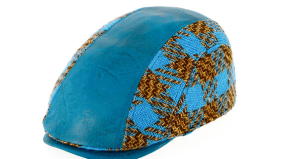 Flatcap gemustert – hochwertige Kopfbedeckung von Fiebig bei Hut Factory Schweiz