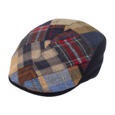 Flatcap Wolle Patchwork uni – hochwertige Kopfbedeckung von Fiebig bei Hut Factory Schweiz