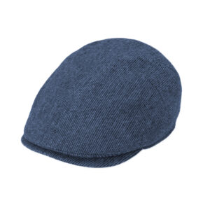Flatcap Shetlandwolle gestreift – hochwertige Kopfbedeckung von Fiebig bei Hut Factory Schweiz