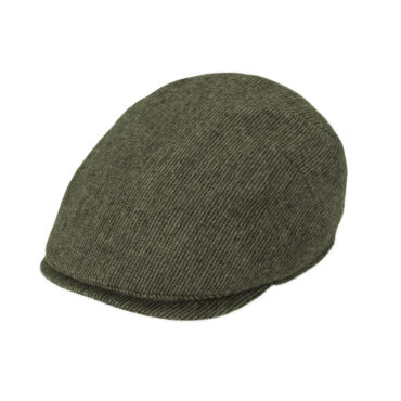 Flatcap Shetlandwolle gestreift – hochwertige Kopfbedeckung von Fiebig bei Hut Factory Schweiz