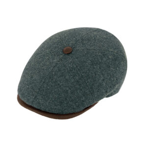 6-Panel Cap Schurwolle mit Kunstledereinfass – hochwertige Kopfbedeckung von Fiebig bei Hut Factory Schweiz