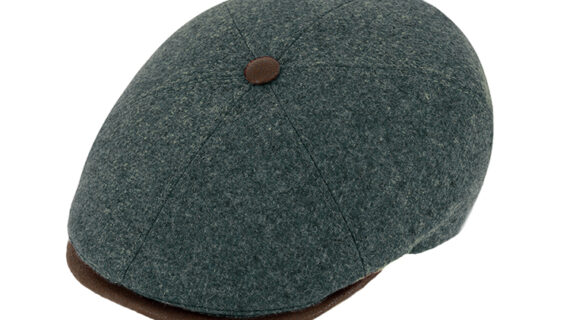 6-Panel Cap Schurwolle mit Kunstledereinfass – hochwertige Kopfbedeckung von Fiebig bei Hut Factory Schweiz