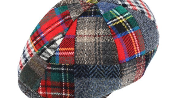 6-Panel Cap Wollmix Patchwork