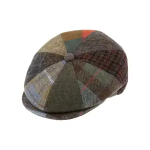 8-Panel Cap Harris Tweed