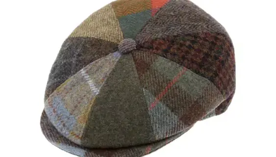 8-Panel Cap Harris Tweed