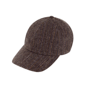 Baseballcap Herringbone – hochwertige Kopfbedeckung von Fiebig bei Hut Factory Schweiz