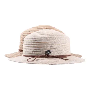 Sommerhut Cloche aus Leinen-Hanf in Hellbeige mit brauner Kordel|Sommerhut Cloche aus Leinen-Hanf in Hellbeige mit brauner Kordel|Sommerhut Cloche aus Leinen-Hanf in Hellbeige mit brauner Kordel|||
