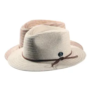 Fedora Sommerhut aus Leinen-Hanf-Mix in Beige|Fedora Sommerhut aus Leinen-Hanf-Mix in Beige|Fedora Sommerhut aus Leinen-Hanf-Mix in Beige|||