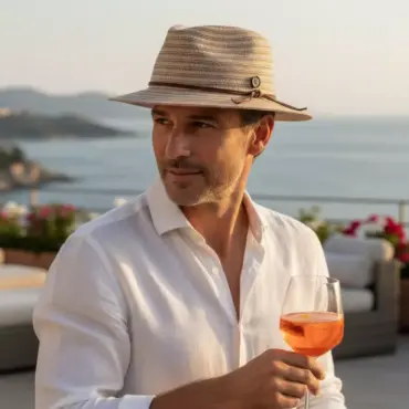 Fedora Traveler Linen Hemp Nougat