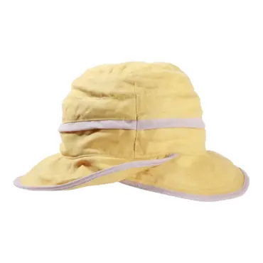 Aufschlaghut mit Kordelzug|||