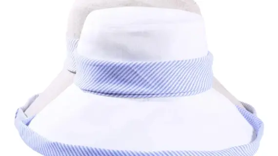 Damen Sommerhut Tiffany in Weiß und Hellbeige mit gestreiftem Leinenband.|Damen Sommerhut Tiffany in Weiß und Hellbeige mit gestreiftem Leinenband.|Damen Sommerhut Tiffany in Weiß und Hellbeige mit gestreiftem Leinenband.|