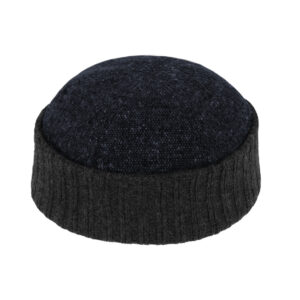 |Dockermütze Salt and Pepper mit Strickrand – hochwertige Kopfbedeckung von Fiebig bei Hut Factory Schweiz