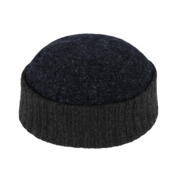 |Dockermütze Salt and Pepper mit Strickrand – hochwertige Kopfbedeckung von Fiebig bei Hut Factory Schweiz