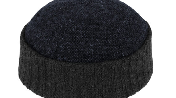 |Dockermütze Salt and Pepper mit Strickrand – hochwertige Kopfbedeckung von Fiebig bei Hut Factory Schweiz
