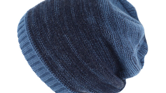 Strickbeanie melange mit Rippbund – hochwertige Kopfbedeckung von Fiebig bei Hut Factory Schweiz