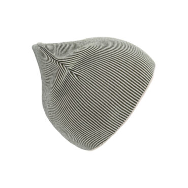 Strickbeanie zweifarbig gestreift – hochwertige Kopfbedeckung von Fiebig bei Hut Factory Schweiz