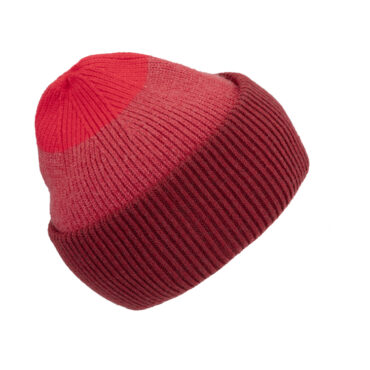 Strickbeanie gerippt mit Umschlag dreifarbig – hochwertige Kopfbedeckung von Fiebig bei Hut Factory Schweiz