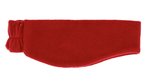 Stirnband uni mit Fleecefutter