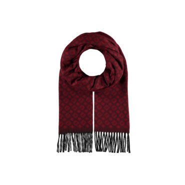 Cashmink Schal zweifarbig gemustert – hochwertige Kopfbedeckung von Fiebig bei Hut Factory Schweiz