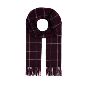 Cashmink Schal mit Streifen – hochwertige Kopfbedeckung von Fiebig bei Hut Factory Schweiz