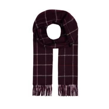 Cashmink Schal mit Streifen – hochwertige Kopfbedeckung von Fiebig bei Hut Factory Schweiz