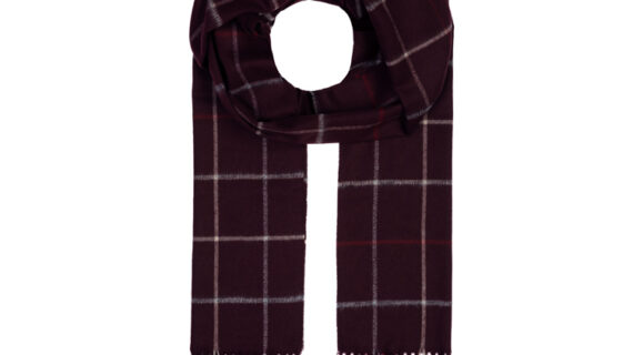 Cashmink Schal mit Streifen – hochwertige Kopfbedeckung von Fiebig bei Hut Factory Schweiz