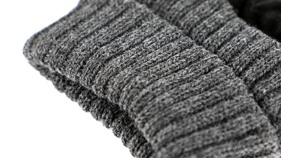 Handschuhe Velours mit Strickbund
