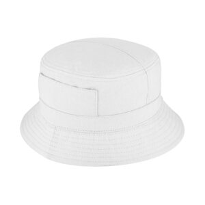 Fischerhut uni mit Taschen und Reißverschluß – hochwertige Kopfbedeckung von Fiebig bei Hut Factory Schweiz