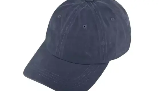 Baseballcap gewaschene Baumwolle uni UV-Schutz