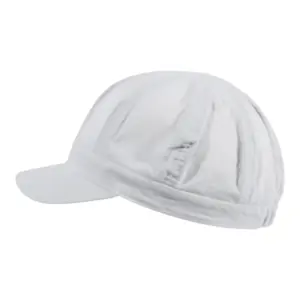 Damen Ballonmütze Cotton Weiss|