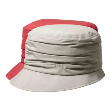 Fugger Goretex Hut in Hellbeige und Rot aus 100 % PES / Goretex mit stilvoller Drapierung|Fugger Goretex Hut in Hellbeige und Rot aus 100 % PES / Goretex mit stilvoller Drapierung|Fugger Goretex Hut in Hellbeige und Rot aus 100 % PES / Goretex mit stilvoller Drapierung|||||||