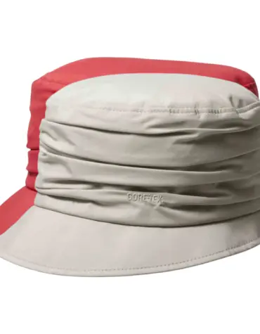 Fugger Goretex Hut in Hellbeige und Rot aus 100 % PES / Goretex mit stilvoller Drapierung|Fugger Goretex Hut in Hellbeige und Rot aus 100 % PES / Goretex mit stilvoller Drapierung|Fugger Goretex Hut in Hellbeige und Rot aus 100 % PES / Goretex mit stilvoller Drapierung|||||||