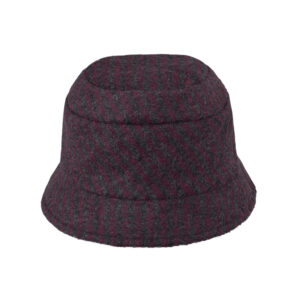 Fischerhut Schurwolle zweifarbig gestreift – hochwertige Kopfbedeckung von Fiebig bei Hut Factory Schweiz