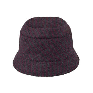 Fischerhut Schurwolle zweifarbig gestreift – hochwertige Kopfbedeckung von Fiebig bei Hut Factory Schweiz