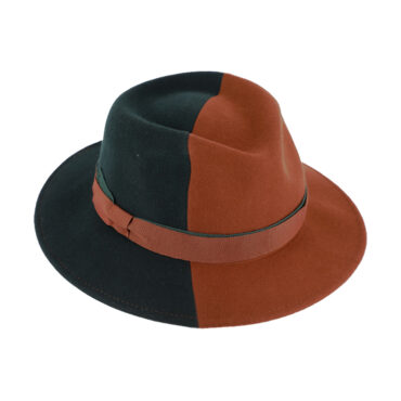 Wollfilzhut Traveller zweifarbig – hochwertige Kopfbedeckung von Fiebig bei Hut Factory Schweiz