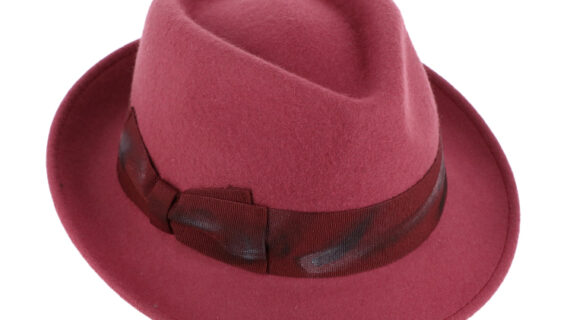 Wollfilzhut Trilby bemaltes Ripsband – hochwertige Kopfbedeckung von Fiebig bei Hut Factory Schweiz
