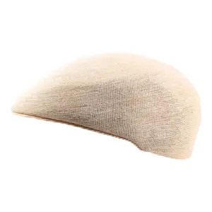 Panamamütze Flatcap naturfarben aus echtem Panama Grad 10|