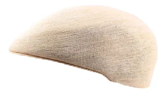 Panamamütze Flatcap naturfarben aus echtem Panama Grad 10|